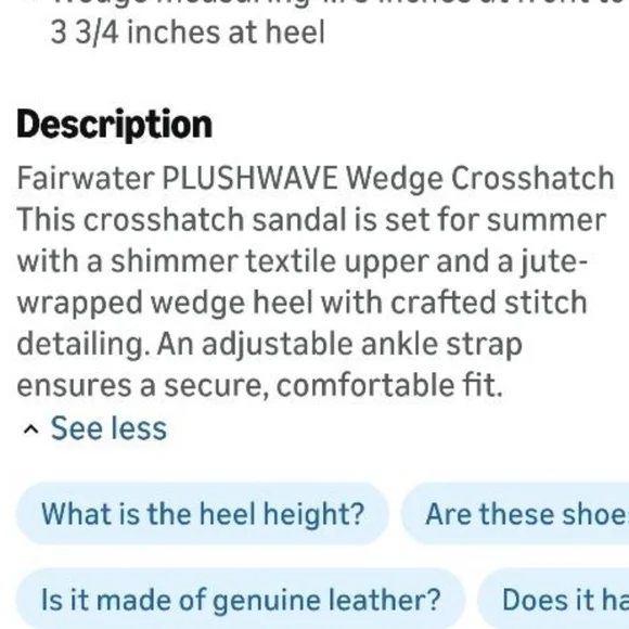 Sperry Topsider Plushwave Fairwater Metallic Gold Tan Leather Espadrille Wedge 9 - Picture 11 of 13